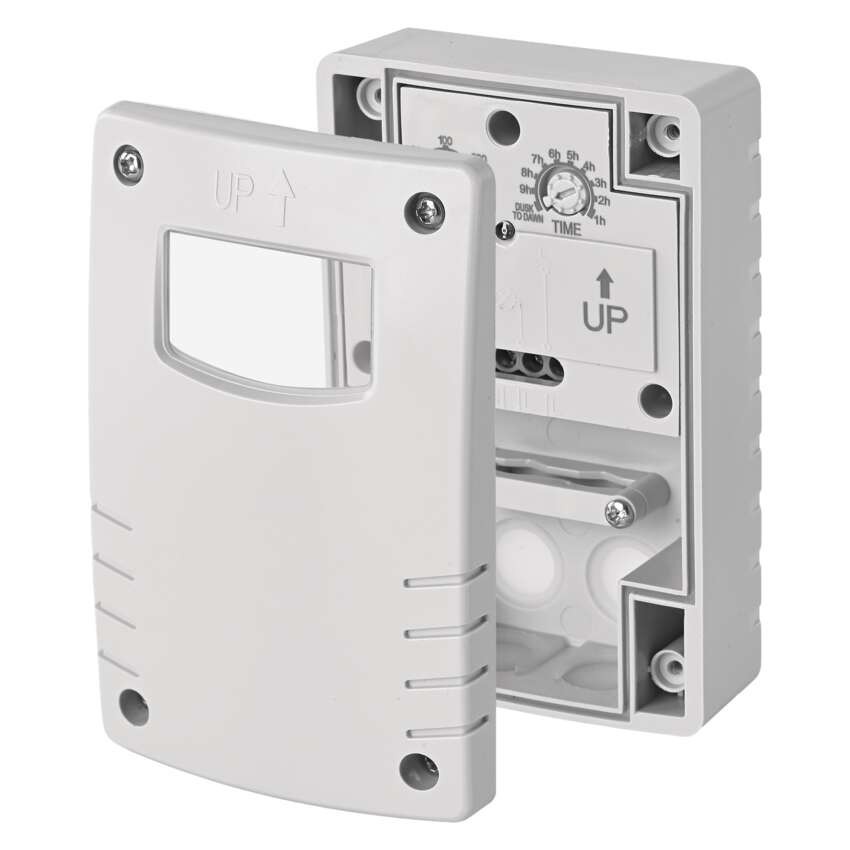 Soumrakové čidlo 1800W IP65 bílé