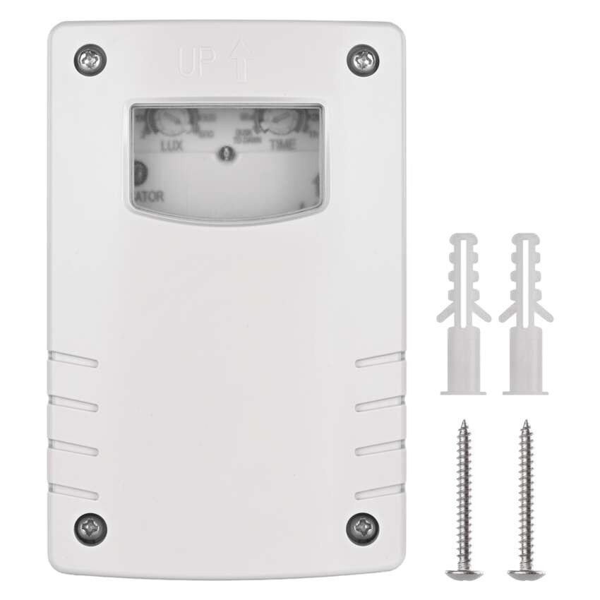 Soumrakové čidlo 1800W IP65 bílé