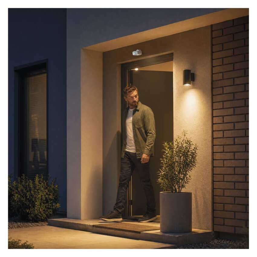 PIR senzor (pohybové čidlo) IP65 1200W, bílé