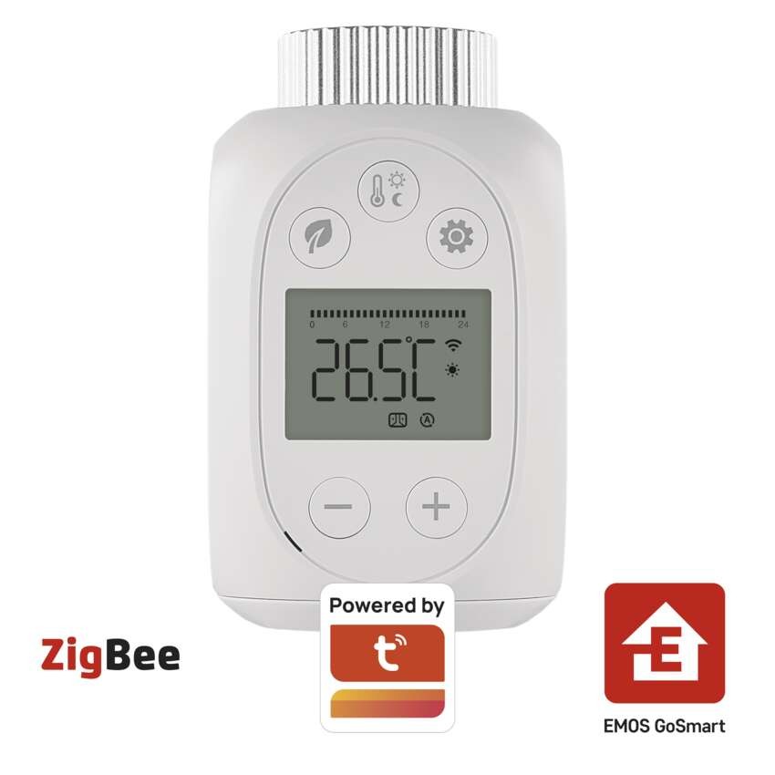 GoSmart P5631S skaitmeninio termostato galvutė su ZigBee 3.0