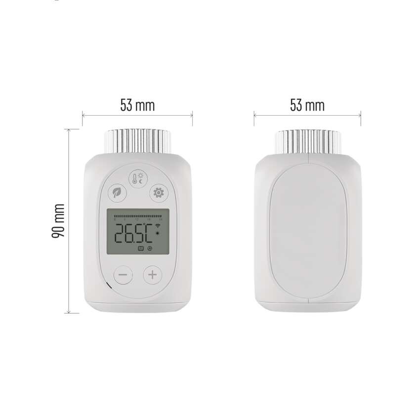GoSmart P5631S skaitmeninio termostato galvutė su ZigBee 3.0