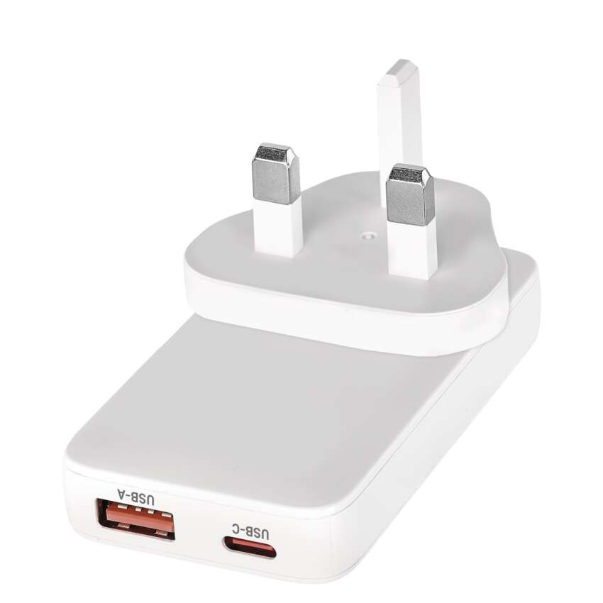 USB hálózati adapter GaN PD 65W, AC + kábel