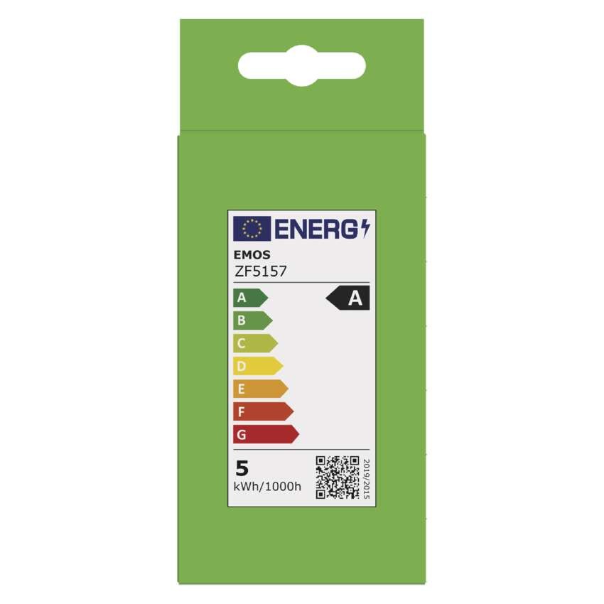 LED lemputė Filament A60 A CLASS/ E27 / 5 W (75 W) / 1 060 lm / šilta balta