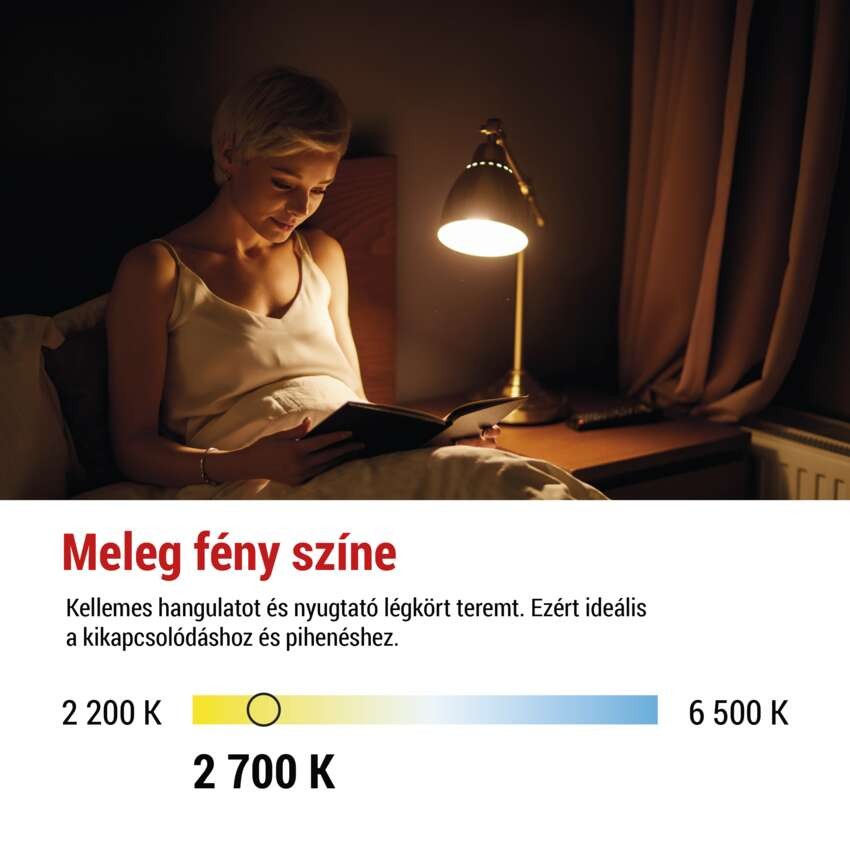 LED izzó Filament A60 A CLASS / E27 / 7,2 W (100 W) / 1521 lm / meleg fehér