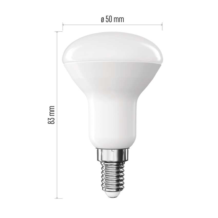 LED žárovka Classic R50 / E14 / 4,2 W (40 W) / 470 lm / teplá bílá