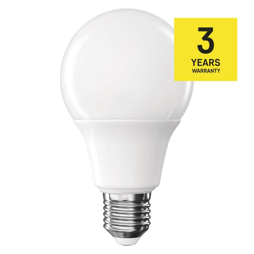 LED žárovka Classic A60 / E27 / 9,5 W (75 W) / 1055 lm / studená bílá