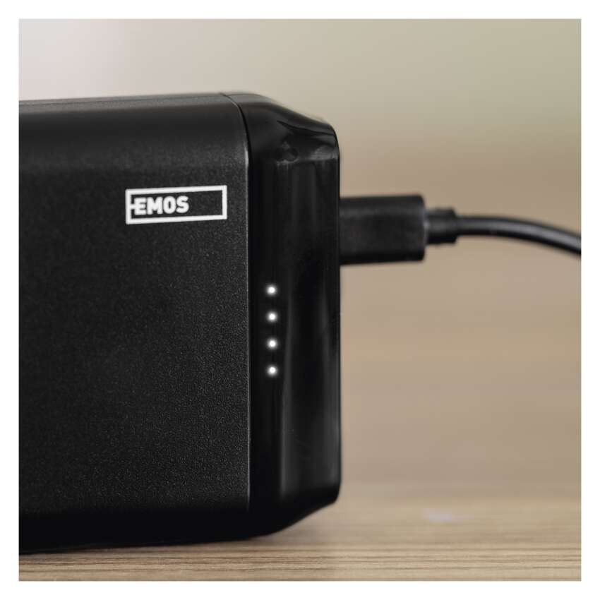Powerbank EMOS Alpha2 20, 20 000 mAh, 10 W, schwarz