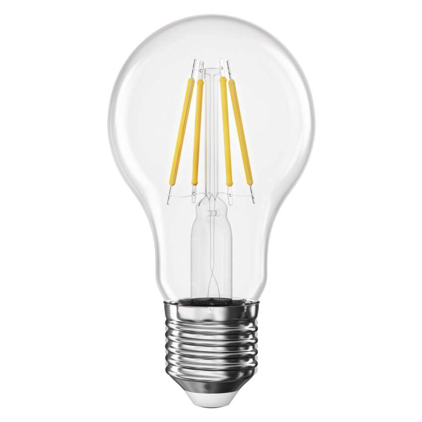 LED žárovka Filament A60 / E27 / 3,4 W (40 W) / 470 lm / neutrální bílá