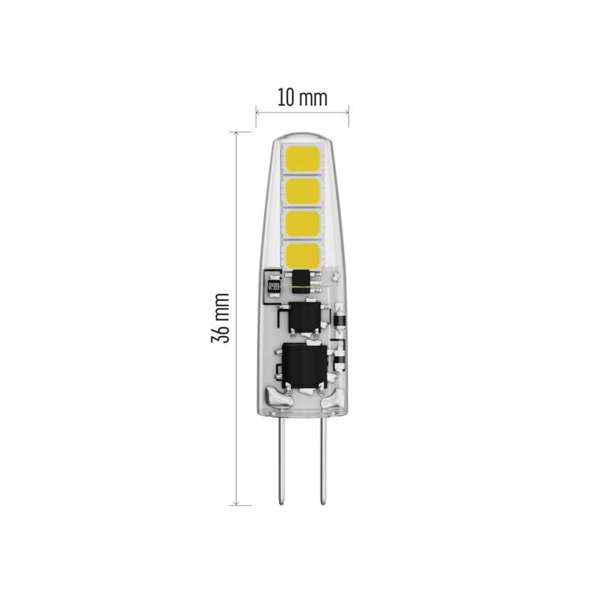 LED žárovka Classic JC / G4 / 1,9 W (21 W) / 200 lm / teplá bílá