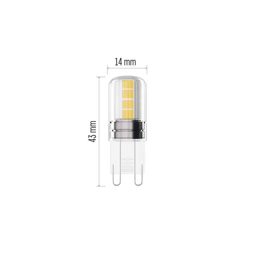 LED Lampe Classic JC / G9 / 2,5 W (32 W) / 350 lm / Kaltweiß