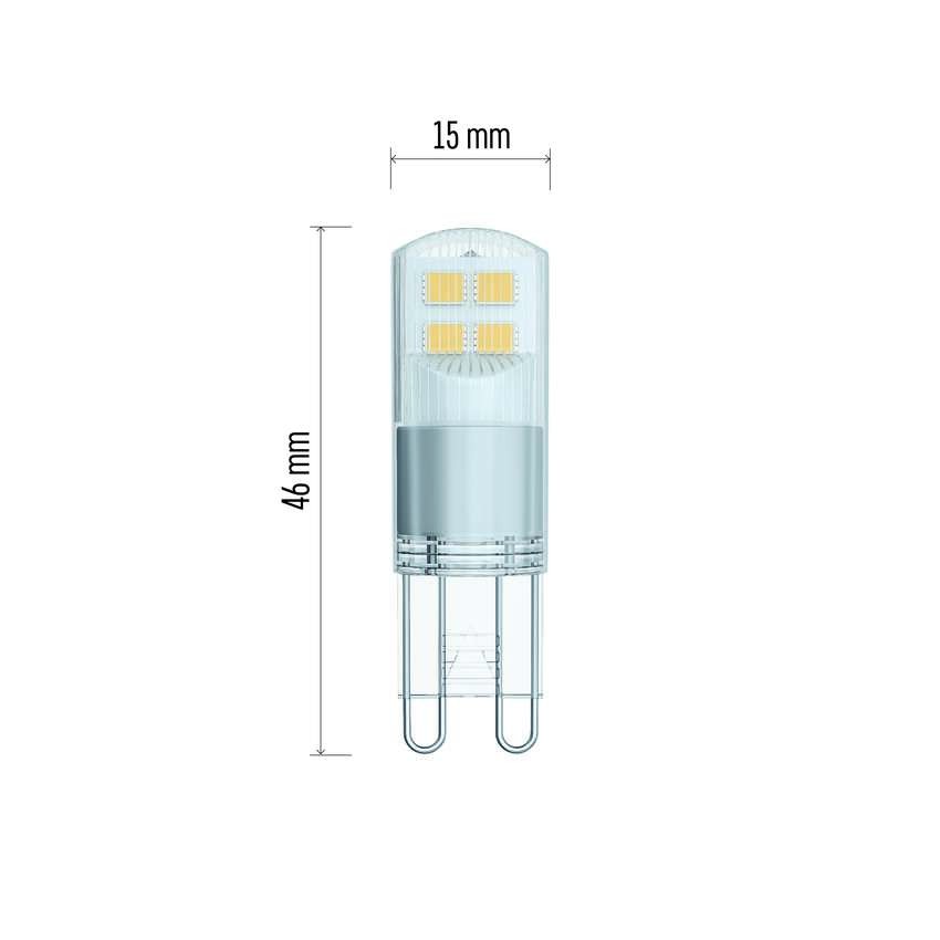 LED lemputė Classic JC / G9 / 1,9 W (22 W) / 210 lm / šilta balta