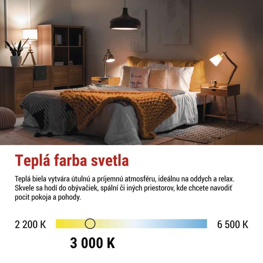 LED žiarovka Classic JC / G9 / 4,2 W (40 W) / 470 lm / teplá biela/ 2 ks