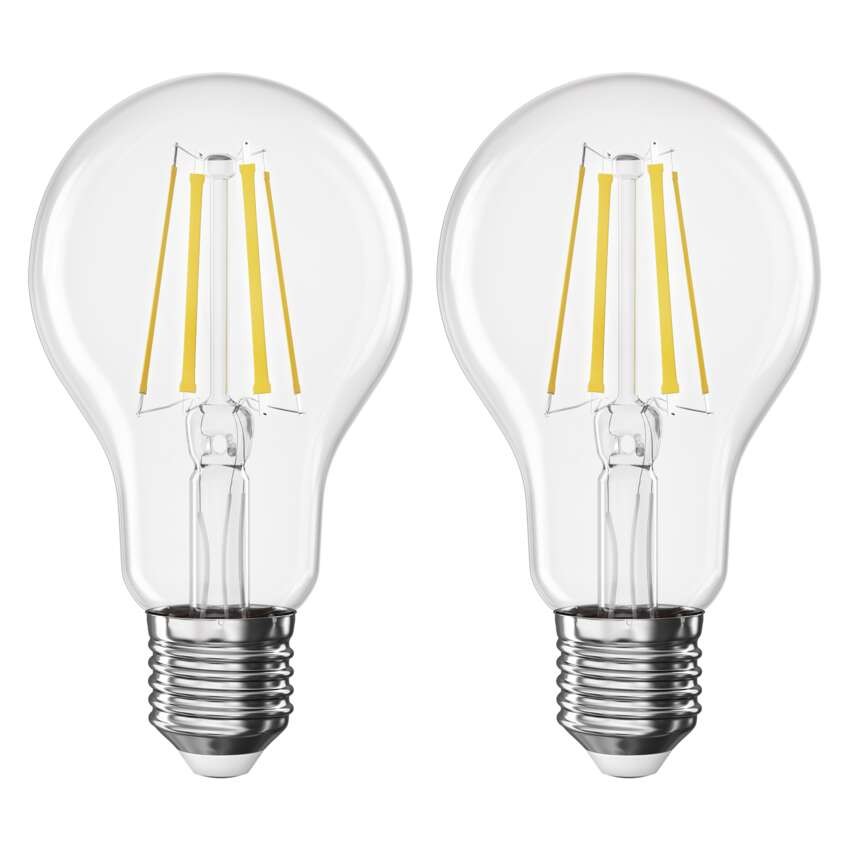 LED žárovka Filament A60 / E27 / 5,9 W (60 W) / 806 lm / teplá bílá