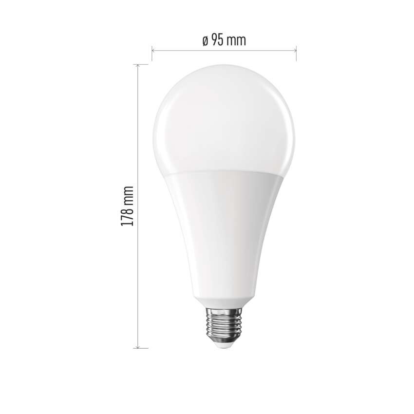 LED žárovka Classic A95 / E27 / 28 W (200 W) / 3452 lm / neutrální bílá