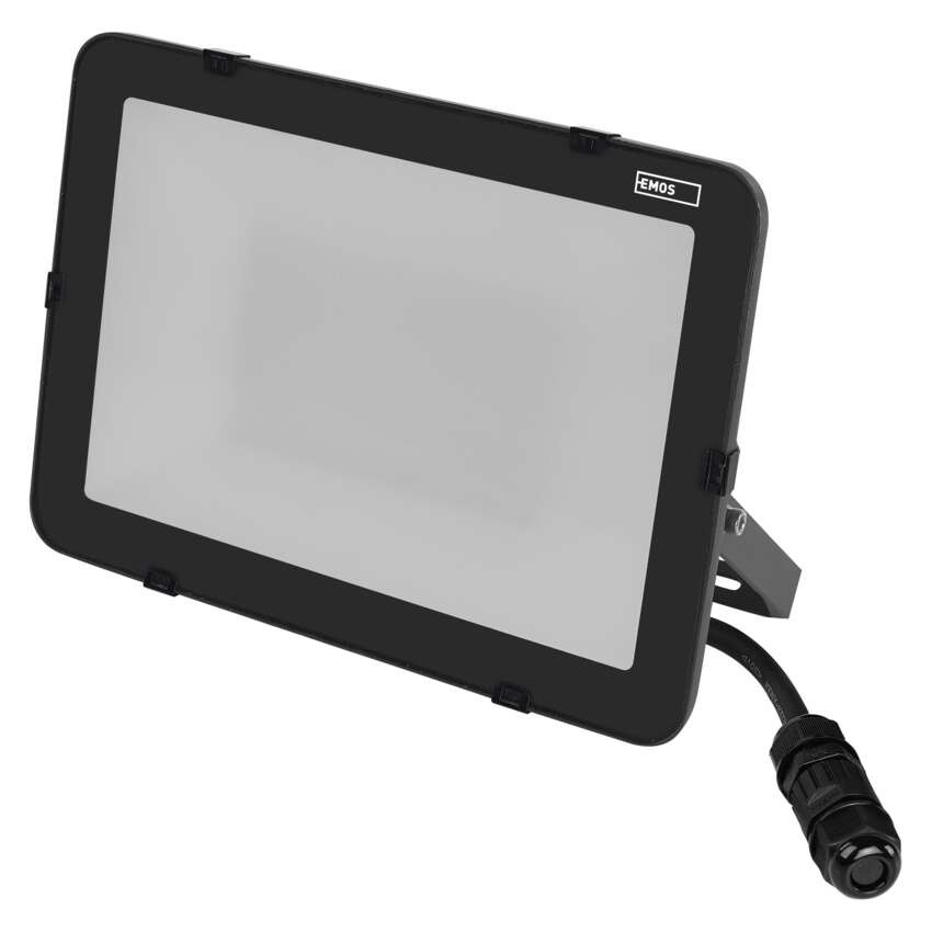LED reflektor INOVO 100 W, šedý, neutrální bílá