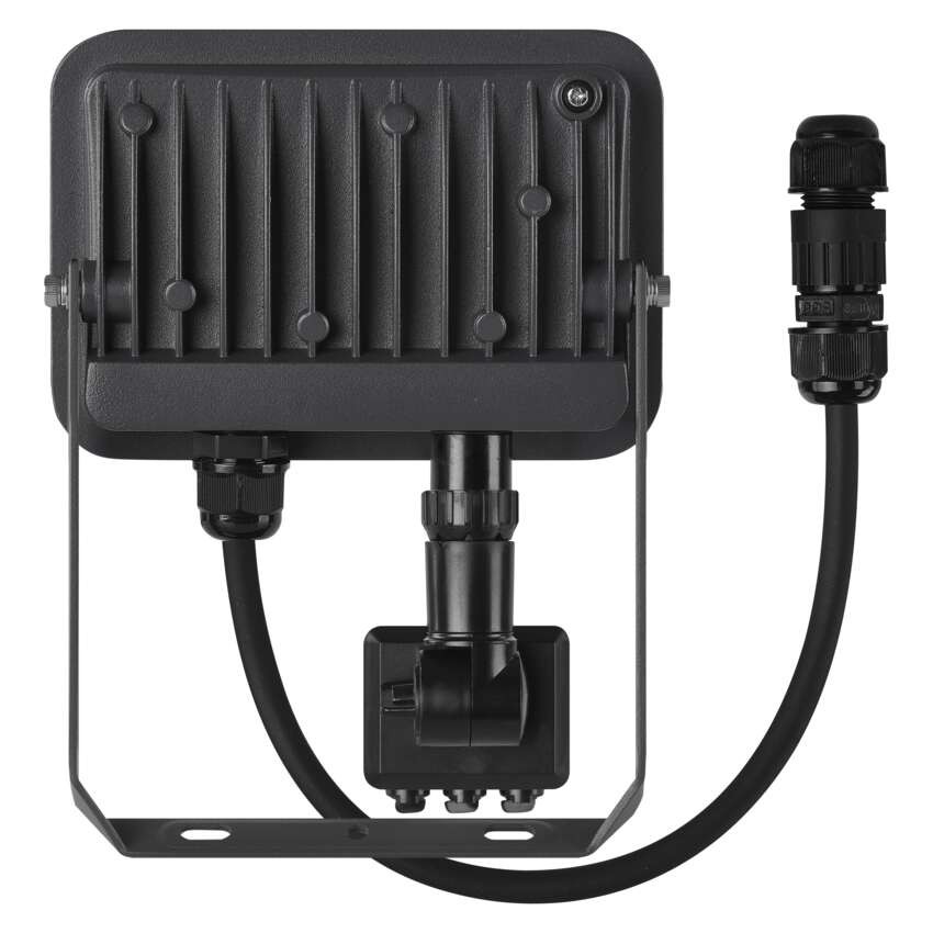 LED reflektor INOVO s pohybovým čidlem, 20 W, šedý, neutrální bílá