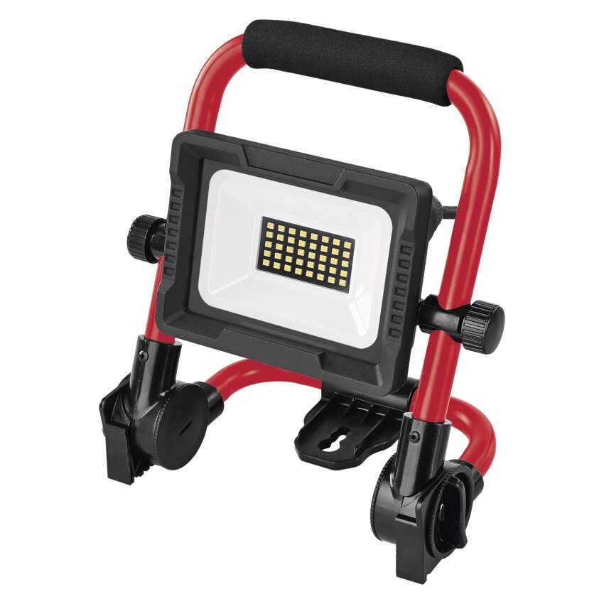 LED reflektor ELION 20W, rot-schwarz, IP65, 3000 lm, neutralweiß