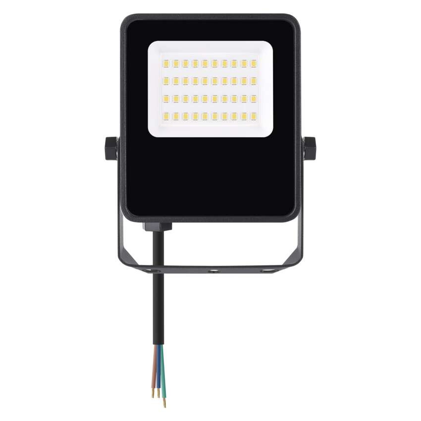 LED reflektor VISIO, 20 W, černý, neutrální bílá