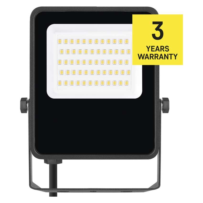 LED reflektor VISIO, 30 W, černý, neutrální bílá
