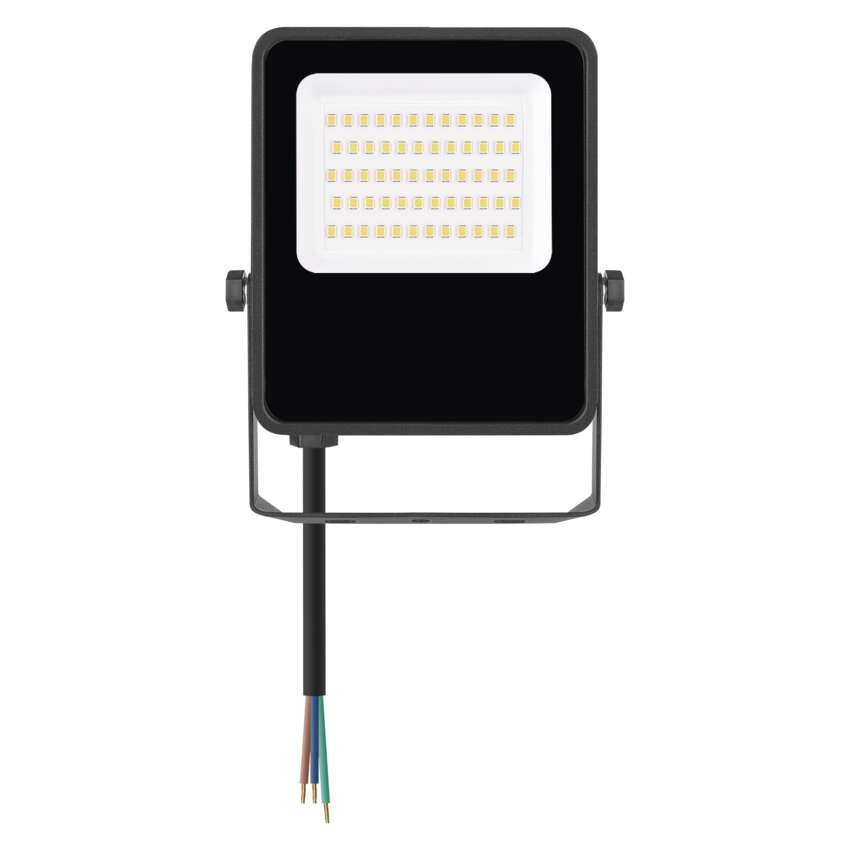 LED reflektor VISIO, 30 W, černý, neutrální bílá