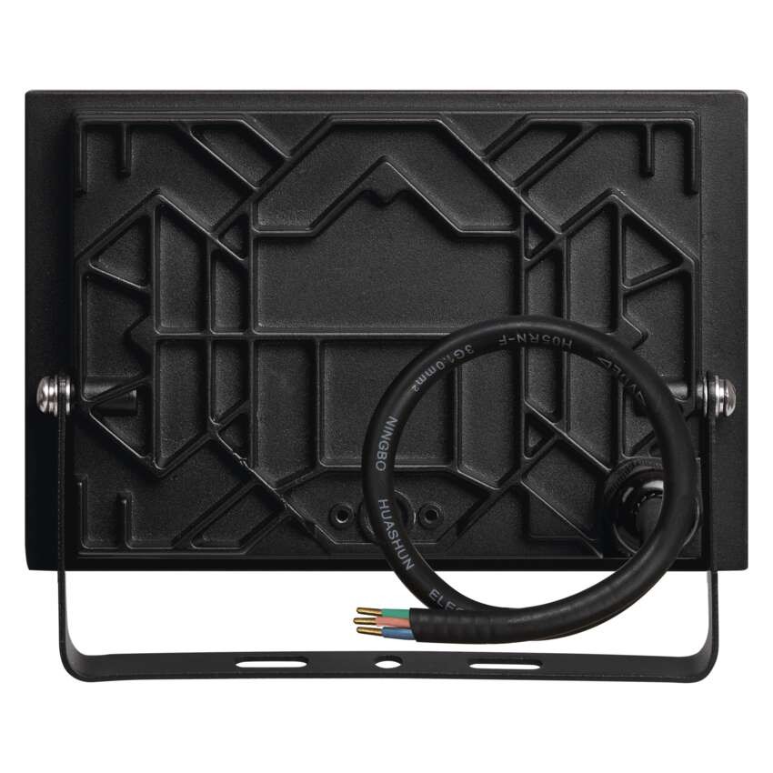 LED-es reflektor TAMBO, 50 W, 5000 lm, IP65, fekete
