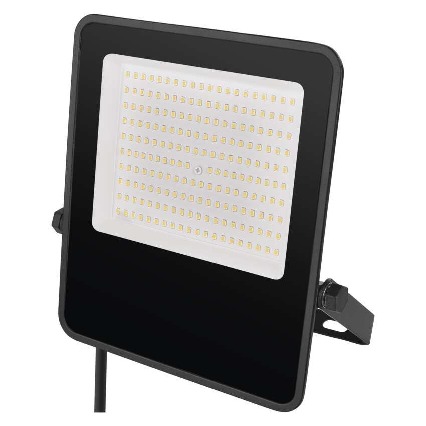 LED reflektor VISIO, 100 W, černý, neutrální bílá