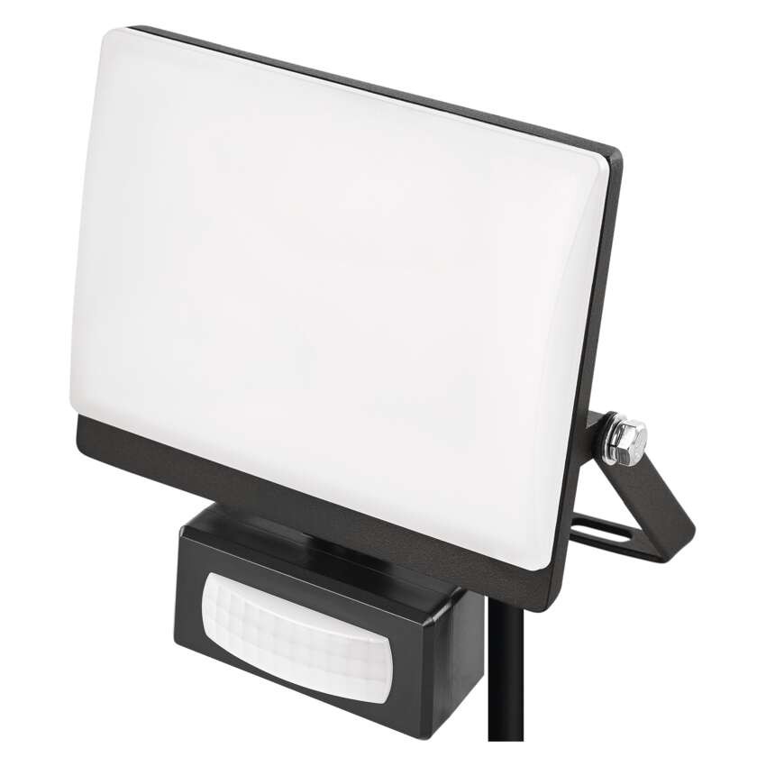 LED reflektor TAMBO EVO  se senzorem pohybu, 20 W, 2000 lm, IP65, černý