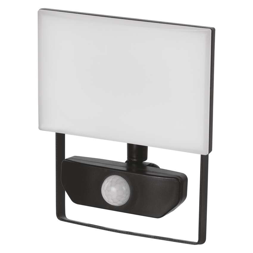 LED reflektor TAMBO se senzorem pohybu, 20 W, 2000 lm, černý