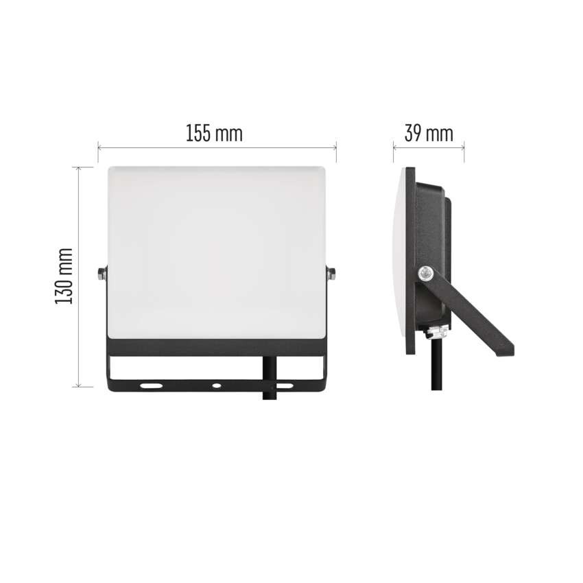 LED reflektor TAMBO EVO, 30 W, 3000 lm, IP65, černý