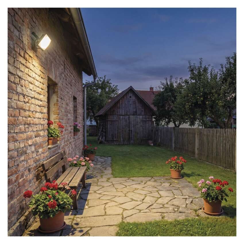 LED reflektor TAMBO EVO, 30 W, 3000 lm, IP65, černý