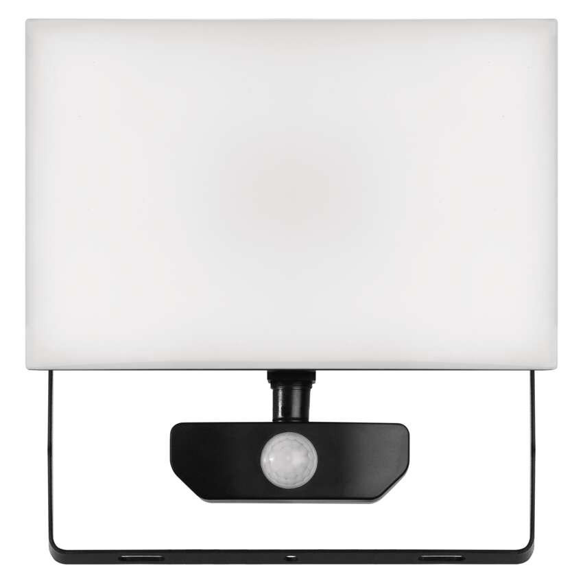 LED reflektor TAMBO se senzorem pohybu, 50 W, 5000 lm, černý