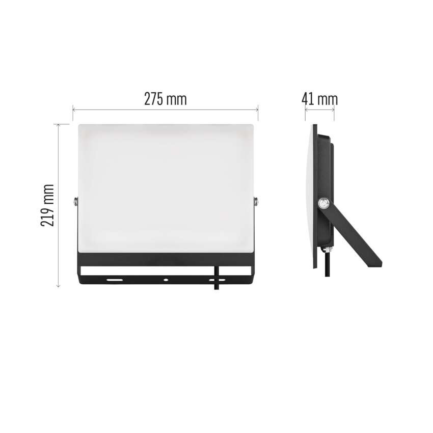 LED reflektor TAMBO EVO, 100 W, 10 000 lm, IP65, černý
