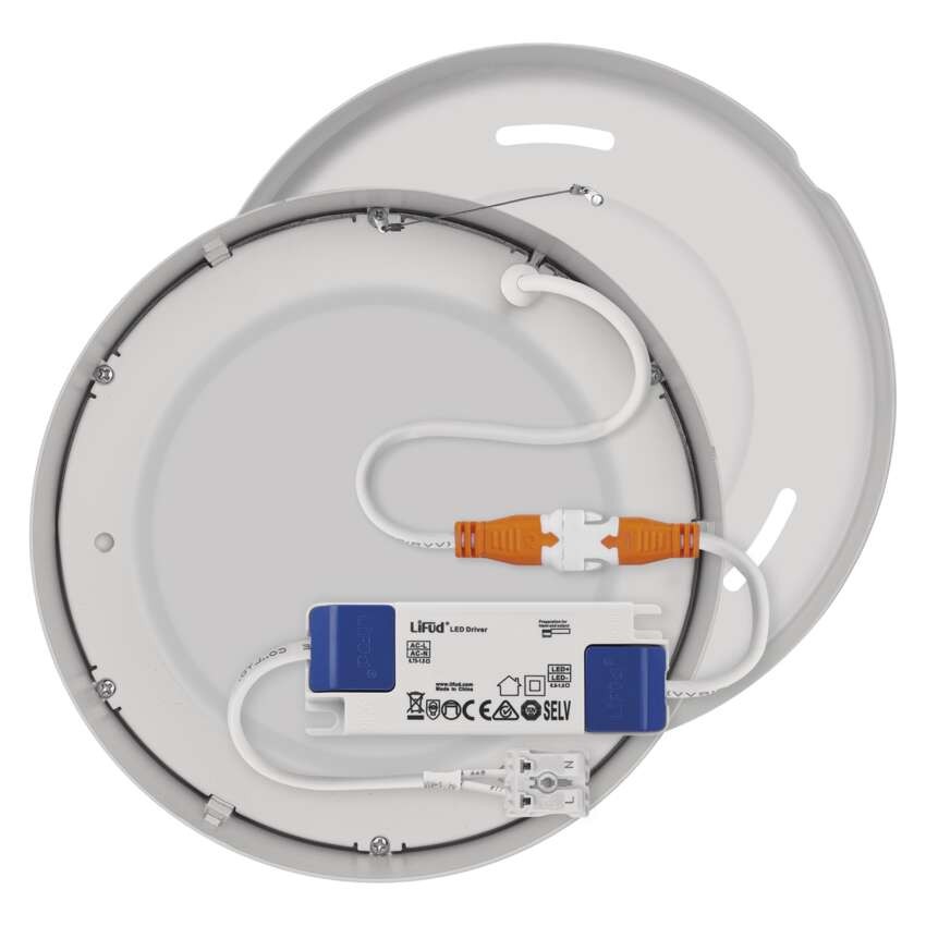 LED-Anbauleuchte NEXXO, rund, weiß, 12,5W, Neutral Weiß