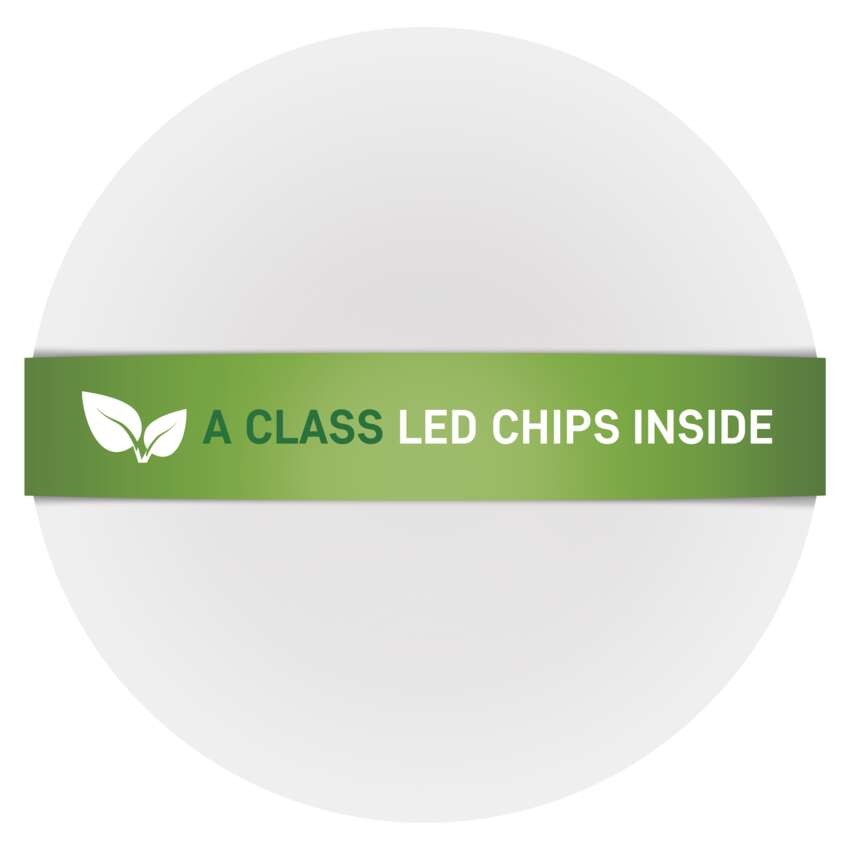 LED stropné svietidlo TIVI, A CLASS, okrúhle biele 12,5W, IP44, Neutrálna biela