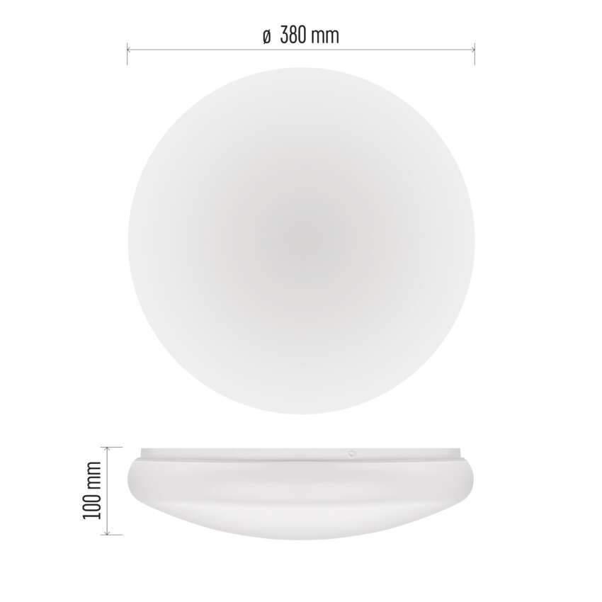 LED-Deckenleuchte TIVI, A CLASS, rund weiß 19W, IP44, Neutral Weiß