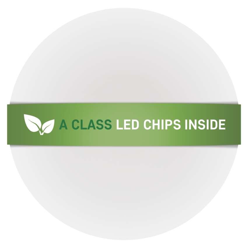 LED-Deckenleuchte TIVI, A CLASS, rund weiß 19W, IP44, Neutral Weiß