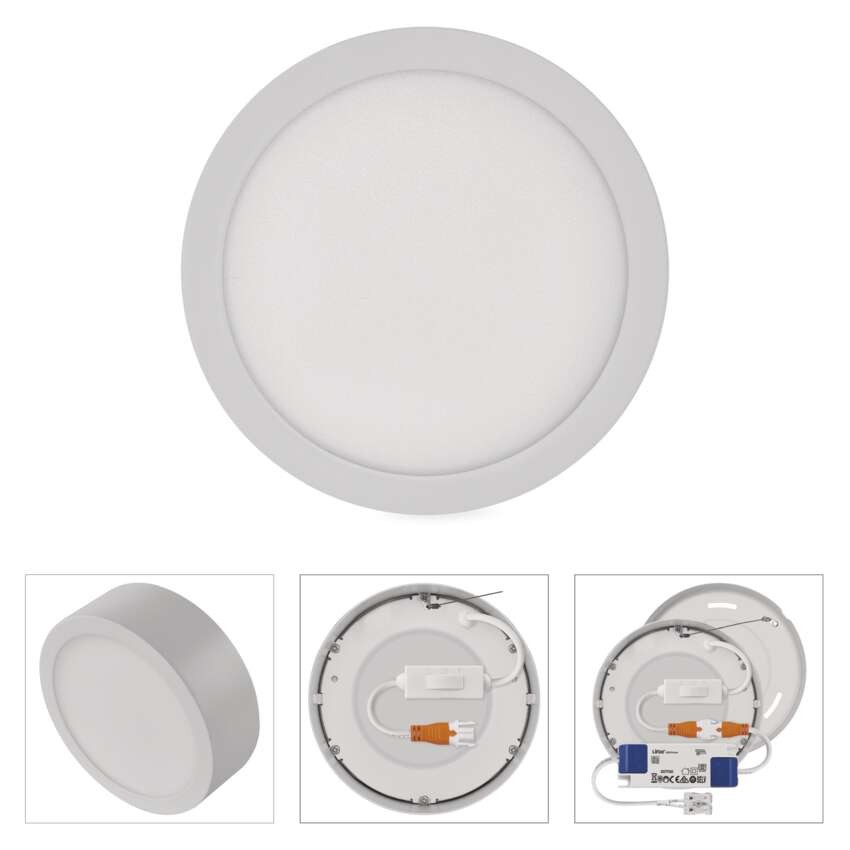 LED-Anbauleuchte NEXXO, rund, weiß, 7,6W, mit Change CCT