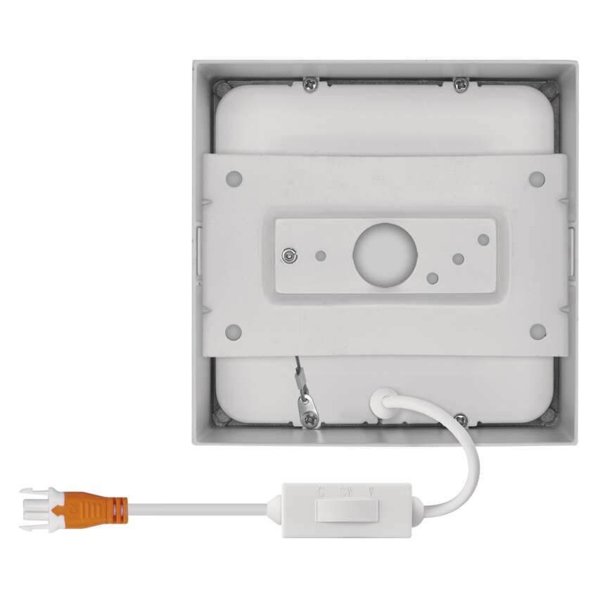 LED svítidlo NEXXO bílé, 12 x 12 cm, 7,6 W, teplá/neutrální bílá