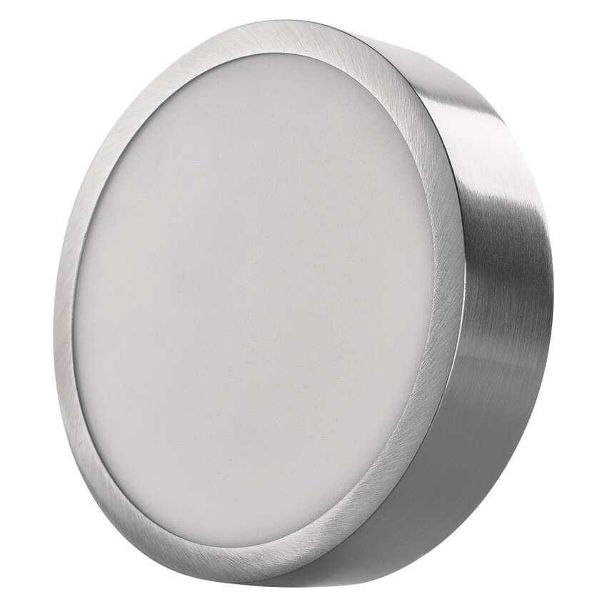 LED-Anbauleuchte NEXXO, rund, silber, 12,5W, mit Change CCT