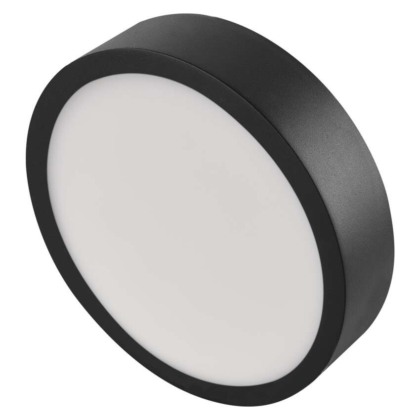 LED-Anbauleuchte NEXXO, rund, schwarz, 12,5W, mit Change CCT