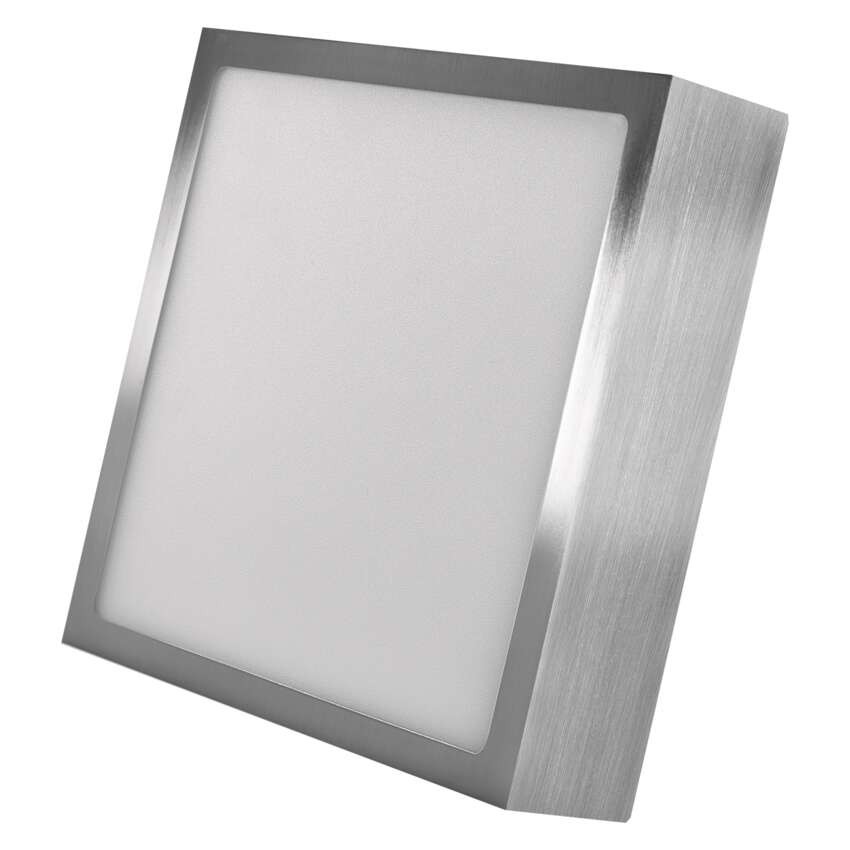 LED-Anbauleuchte NEXXO, quadratisch, silber, 12,5W, mit Change CCT