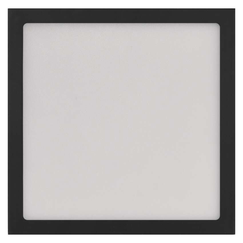 LED svítidlo NEXXO černé, 17 x 17 cm, 12,5 W, teplá/neutrální bílá