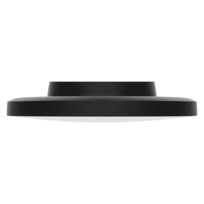 LED-Anbauleuchte DIONI rund, schwarz, 15W, mit Farbtemperatur-Änderung