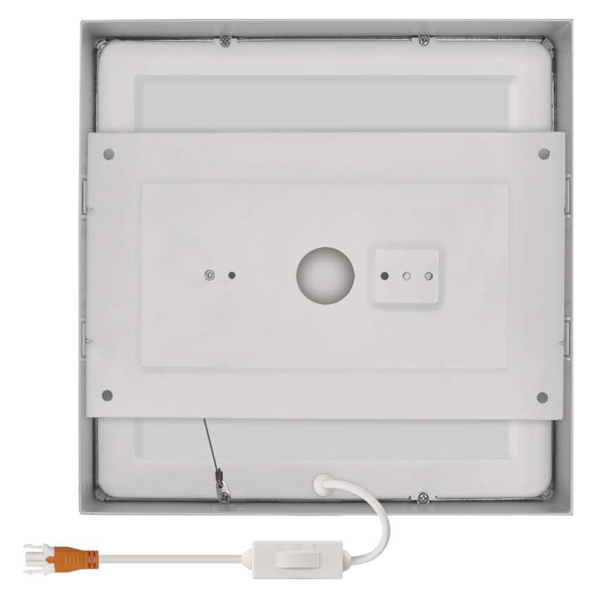 LED svítidlo NEXXO bílé, 22,5 x 22,5 cm, 21 W, teplá/neutrální bílá