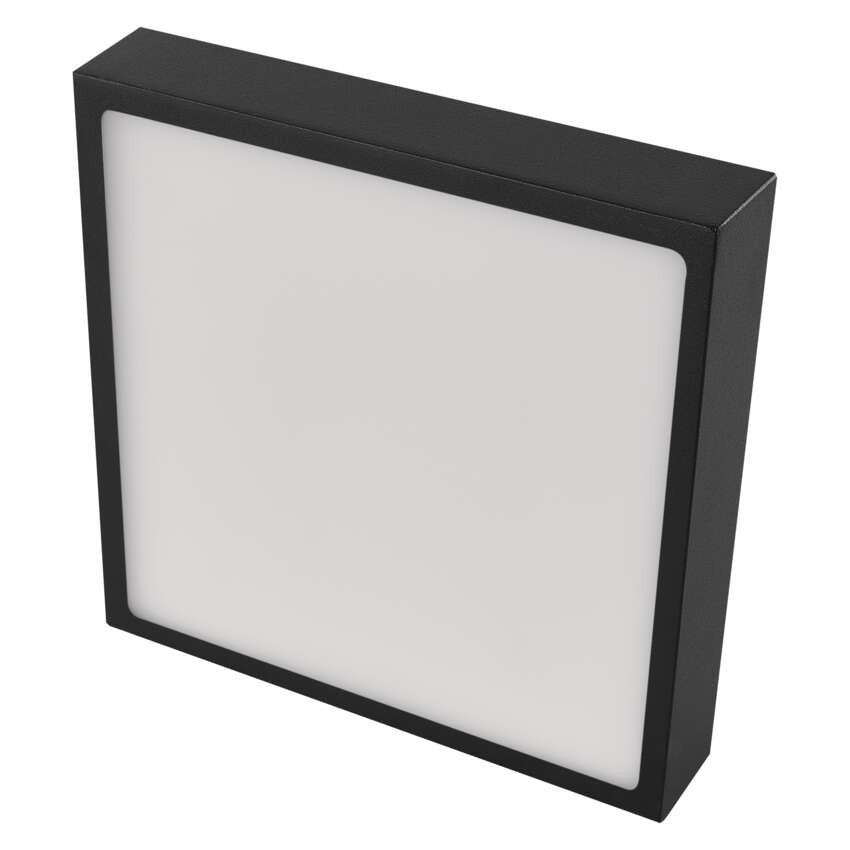 LED-Anbauleuchte NEXXO, quadratisch, schwarz, 21W, mit Change CCT
