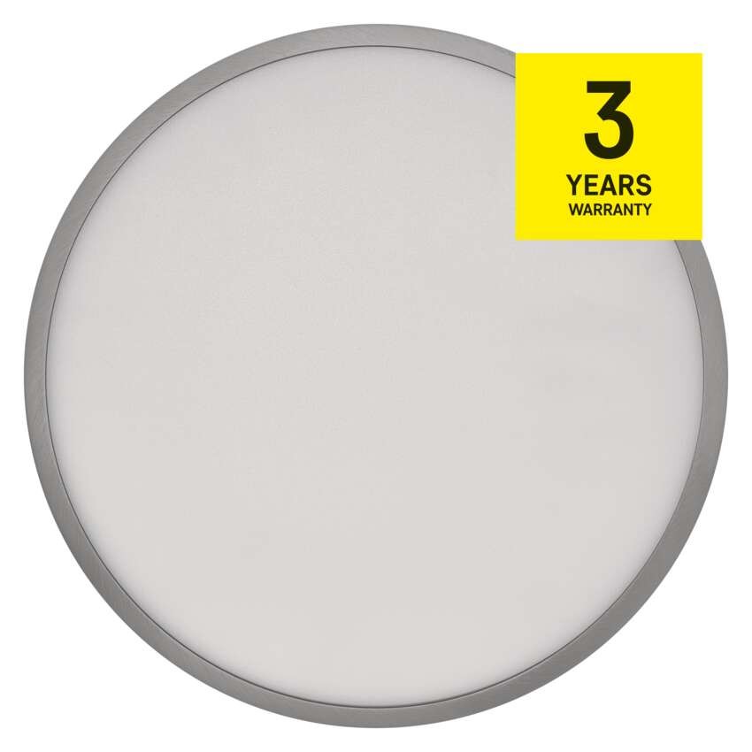 LED felületi lámpatest NEXXO, kerek, ezüst, 28,5W, CCT