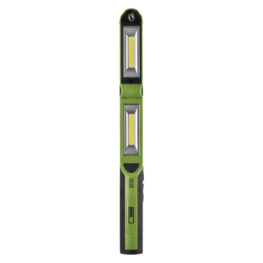 COB LED + LED įkraunamas darbo žibintas P4535, 670 lm, 2200 mAh