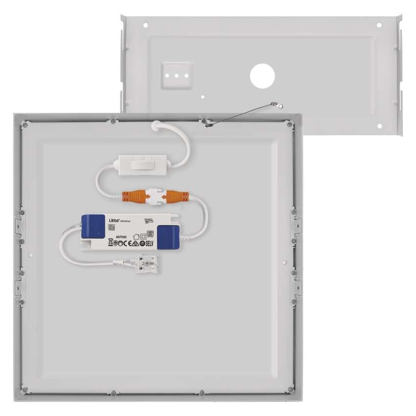 LED-Anbauleuchte NEXXO, quadratisch, weiß, 28,5W, mit Änderung CCT