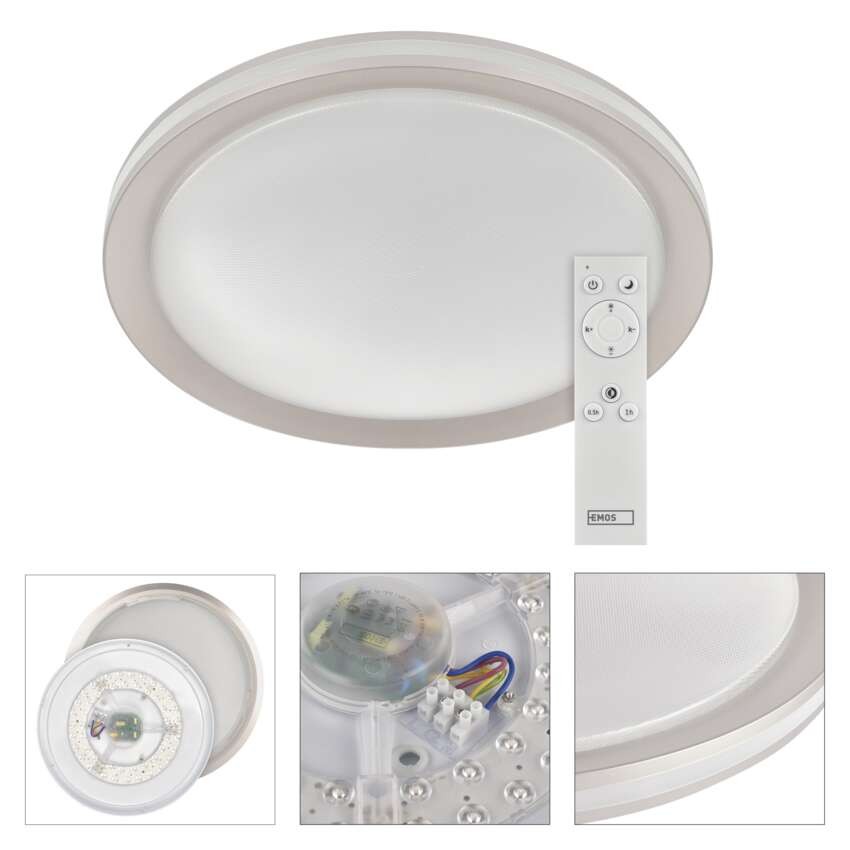 LED Deckenleuchte SABI, rund, 30W, dimmbar, warm/neut./kaltweiß