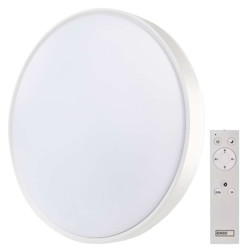 LED lámpatest LIVI 50 cm, 45 W, hideg-meleg fehér, távirányítóval szabályozható, dimmelhet